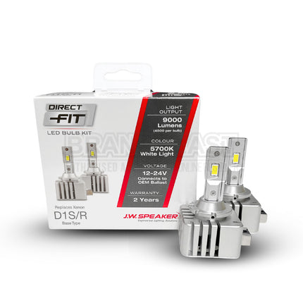 J.W. Speaker LED Headlight Kit 5700K D1S/D1R 12/24V Replacement - 999000D1