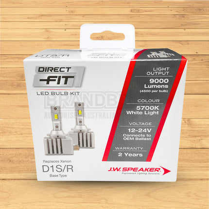 J.W. Speaker LED Headlight Kit 5700K D1S/D1R 12/24V Replacement - 999000D1