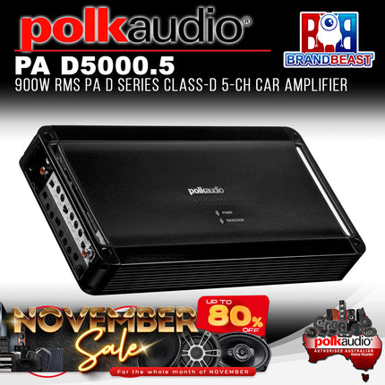 Polk Audio PA D5000.5 PA D Series 5-Channel Class D Amplifier