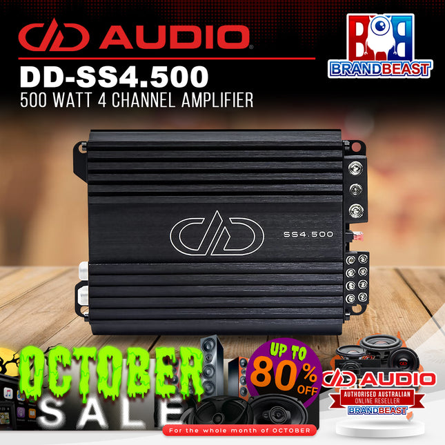 DD Audio DD-SS4.500 500 Watt 4 Channel Amplifier