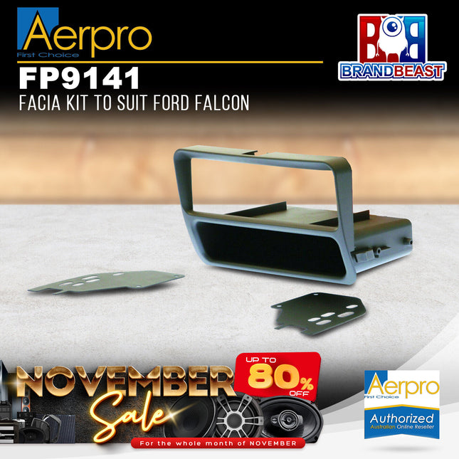 Aerpro FP9141 Single DIN Facia Kit Ford Falcon AU S1/2/3