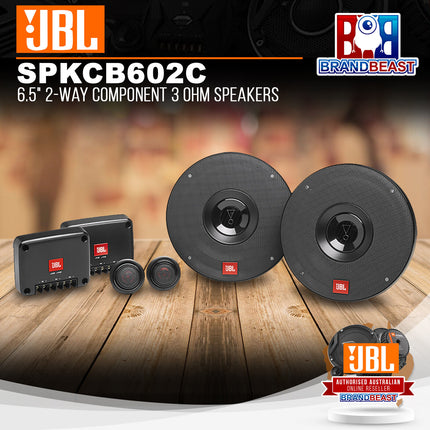 JBL Club 602C 6.5" 2-Way Component 3 Ohm Speakers