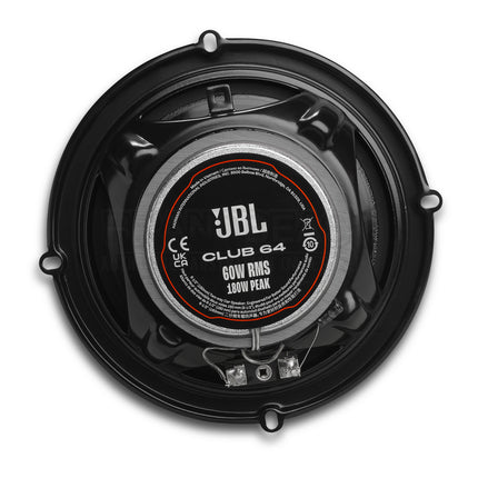 JBL Club 64 6.5" 180W Two-Way Coaxial Car Speaker (Pair)