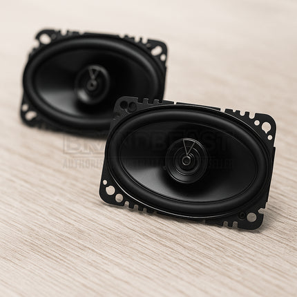 JBL Club 644F 4x6 Inch 120W 2-Way Coaxial Speaker - No Grille (Pair)