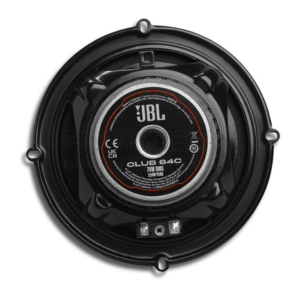 JBL Club 64C 6.5 Inch 210W 2-Way Component Speaker - with Grill (Pair)