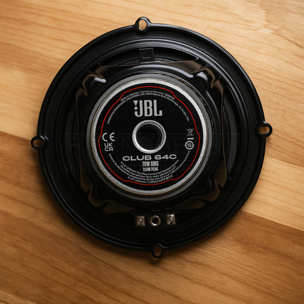 JBL Club 64C 6.5 Inch 210W 2-Way Component Speaker - with Grill (Pair)