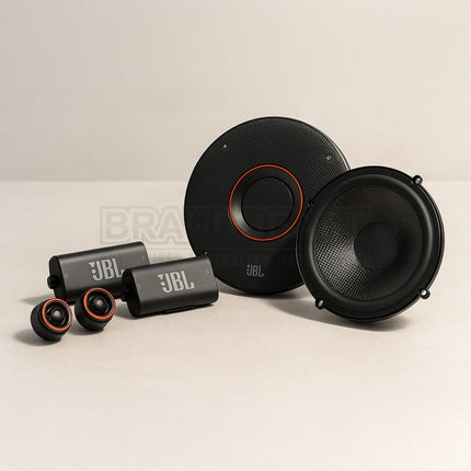 JBL Club 64CSQ 6.5 Inch 285W 2-Way Component Speaker - with Grille (Pair)