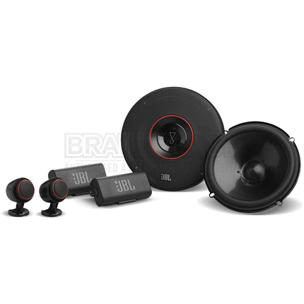 JBL Club 64CTP 6.5 Inch 210W 2-Way Component Speaker - with Grille & Pod (Pair)