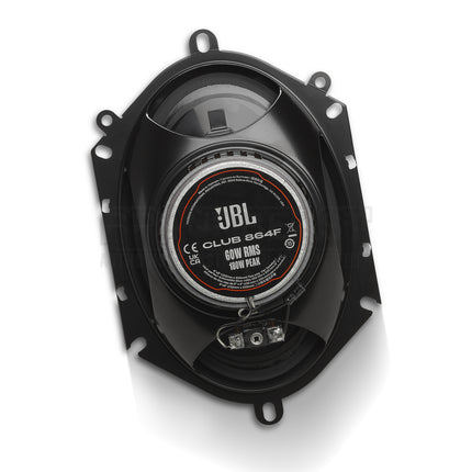 JBL Club 864F 6X8 Inch 180W 2-Way Coaxial Speaker - No Grille (Pair)