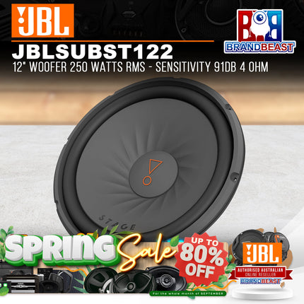 JBL STAGE 122 12" Woofer 250W RMS - Sensitivity 91dB 4Ohms