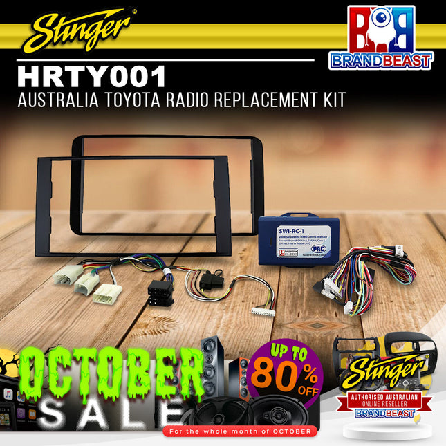 Stinger HRTY001 Toyota Radio Replacement Kit