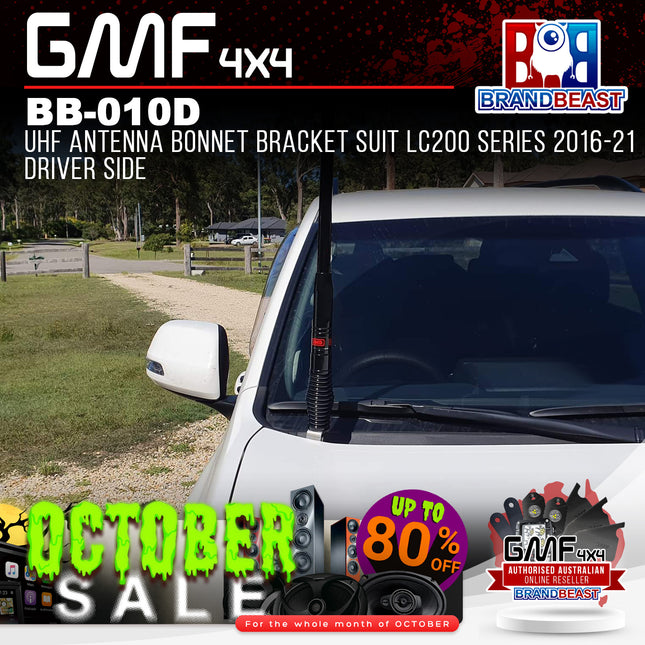 GMF4x4 BB-010D LC200 Series 2016-2021 DRS Powdercoated Bonn Brkt