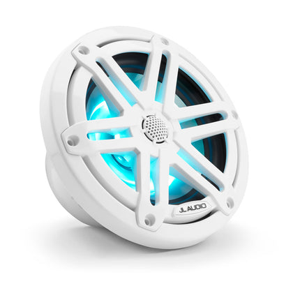 JL Audio JLA-010-03064-00 M3 6.5" Marine Speakers - White Sport Grille with LED