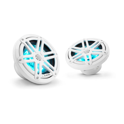 JL Audio JLA-010-03064-00 M3 6.5" Marine Speakers - White Sport Grille with LED