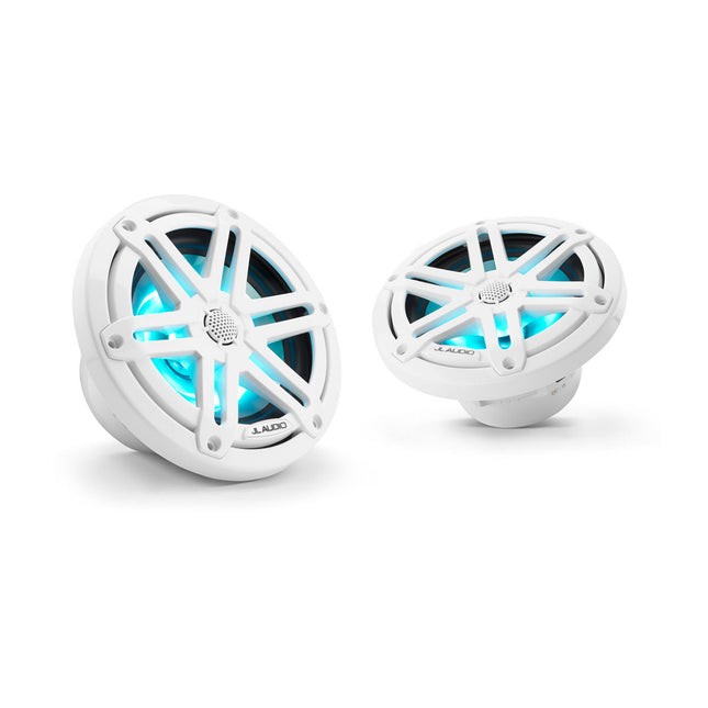 JL Audio JLA-010-03064-00 M3 6.5" Marine Speakers - White Sport Grille with LED