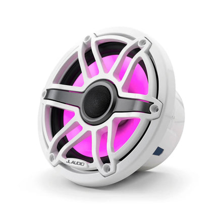 JL Audio JLA-010-03074-00 M6 7.7" Marine Speakers - White Sport Grille