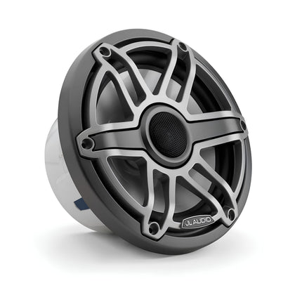 JL Audio JLA-010-03075-00 M6 7.7" Marine Speakers - Titanium Sport Grille