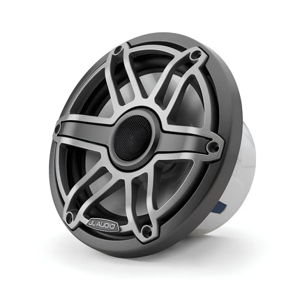 JL Audio JLA-010-03075-00 M6 7.7" Marine Speakers - Titanium Sport Grille