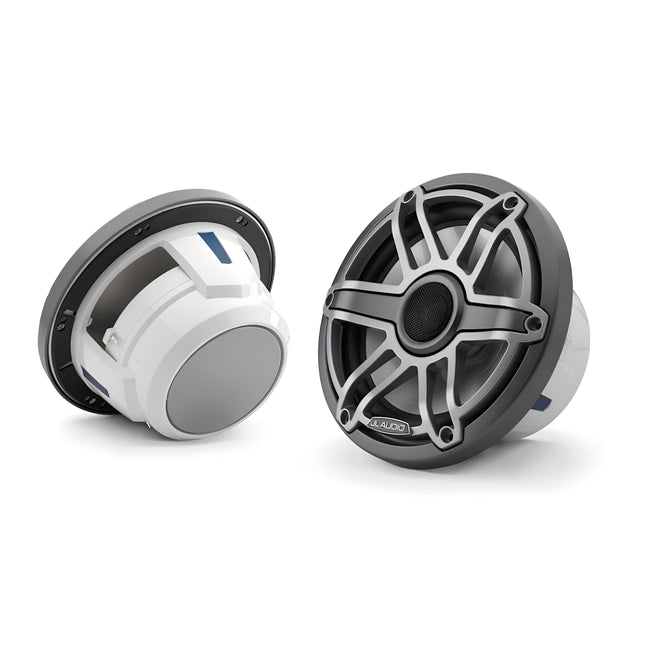 JL Audio JLA-010-03075-00 M6 7.7" Marine Speakers - Titanium Sport Grille