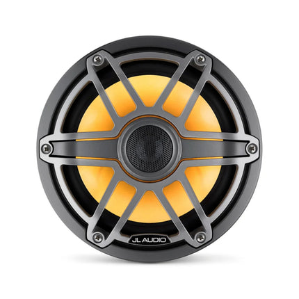 JL Audio JLA-010-03076-00 M6 7.7" Marine Speakers - Titanium Sport Grille