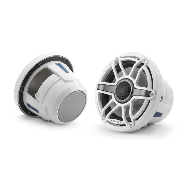 JL Audio JLA-010-03078-00 M6 8.8" Marine Speakers - White Sport Grille