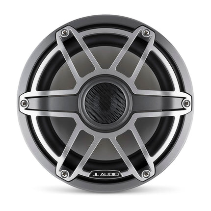 JL Audio JLA-010-03079-00 M6 8.8" Marine Speakers - Titanium Sport Grille