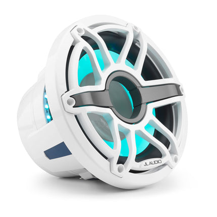 JL Audio JLA-010-03085-00 M6 10" Marine Subwoofer - White Sport Grille