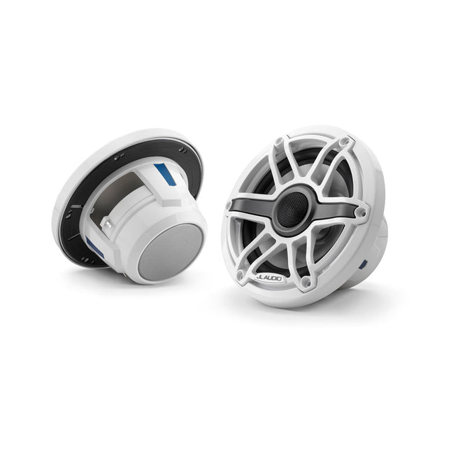 JL Audio JLA-010-03090-00 M6 6.5" Marine Speakers - White Sport Grille