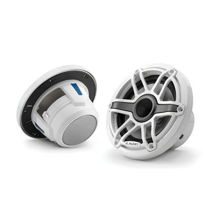 JL Audio JLA-010-03090-00 M6 6.5" Marine Speakers - White Sport Grille