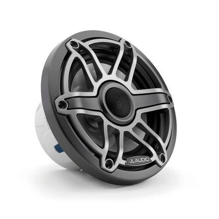 JL Audio JLA-010-03091-00 M6 6.5" Marine Speakers - Titanium Sport Grille