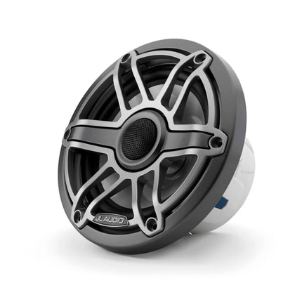 JL Audio JLA-010-03091-00 M6 6.5" Marine Speakers - Titanium Sport Grille