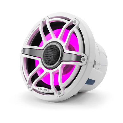 JL Audio JLA-010-03095-00 M6 8.8" Marine Speakers - White Sport Grille