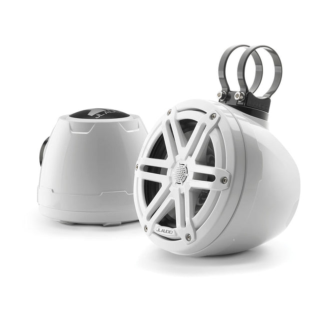 JL Audio JLA-010-03256-00 VeX Enclosed System - M3 6.5″ with White Sport Grille (M3-650VEX-Gw-S-Gw)
