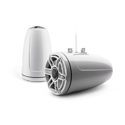 JL Audio JLA-010-03282-00 M6 8.8" Enclosed Tower Speakers - White Sport Grille