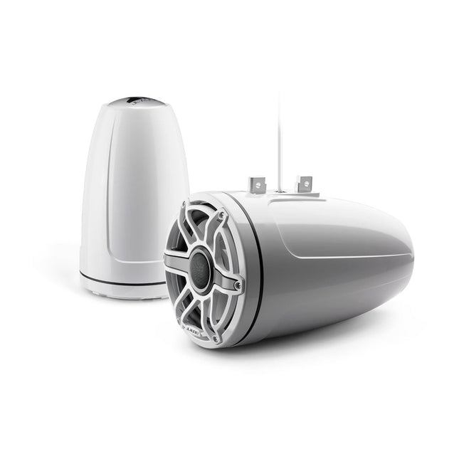 JL Audio JLA-010-03282-00 M6 8.8" Enclosed Tower Speakers - White Sport Grille