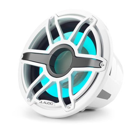 JL Audio JLA-010-03287-00 M7 Marine Subwoofer - 12" with LED and White Sport Grille