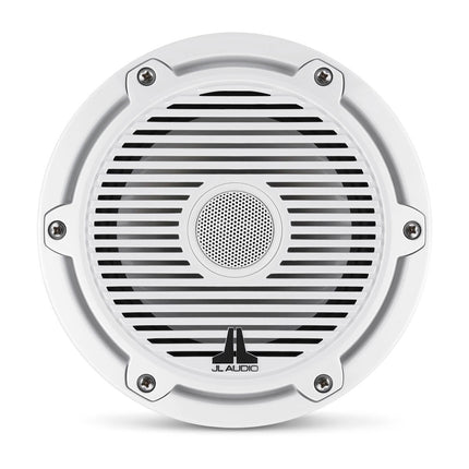 JL Audio JLA-010-03497-00 M6 6.5" Marine Speakers - White Classic Grille