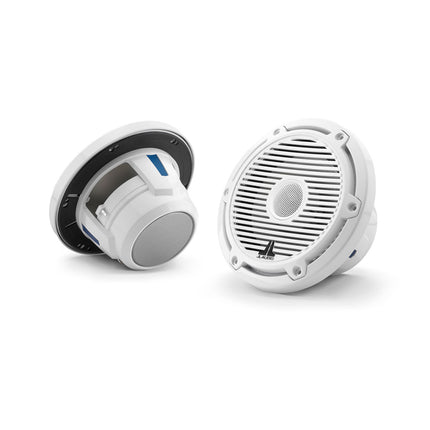 JL Audio JLA-010-03497-00 M6 6.5" Marine Speakers - White Classic Grille
