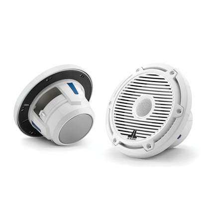 JL Audio JLA-010-03497-00 M6 6.5" Marine Speakers - White Classic Grille
