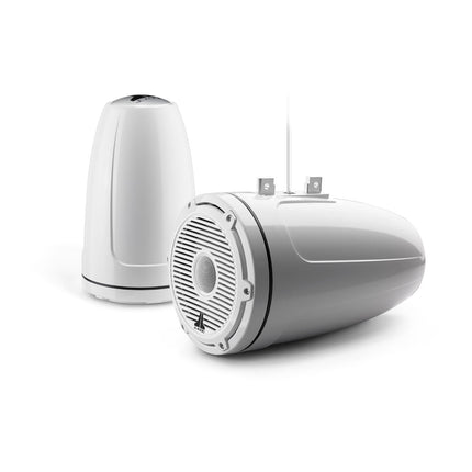 JL Audio JLA-010-03857-00 M6 Enclosed Tower Speakers - 8.8" with White Classic Grille