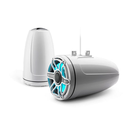 JL Audio JLA-010-03857-00 M6 Enclosed Tower Speakers - 8.8" with White Classic Grille