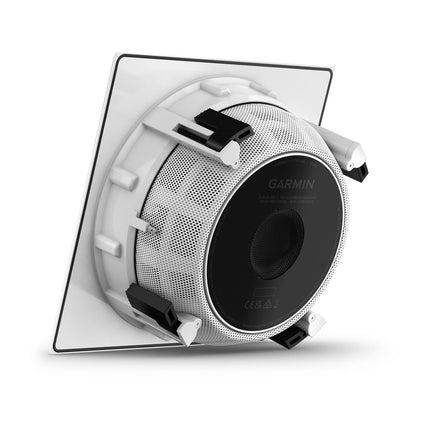 JL Audio JLA-010-03875-01 M6 Marine Thin-Line Subwoofer - 8" with Square, White Luxe Grille