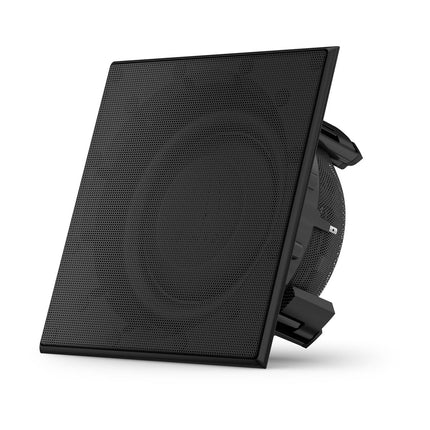 JL Audio JLA-010-03875-11 M6 Marine Thin-Line Subwoofer - 8" with Square, Black Luxe Grille