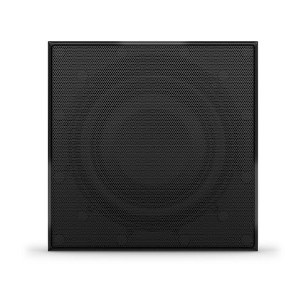 JL Audio JLA-010-03875-11 M6 Marine Thin-Line Subwoofer - 8" with Square, Black Luxe Grille