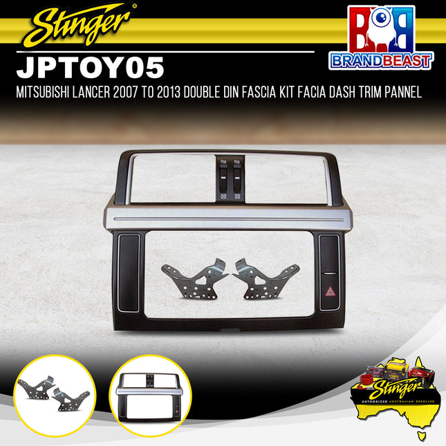 Stinger JPTOY05 Double DIN Radio Fascia Kit To Suit Toyota Prado 2013-2017