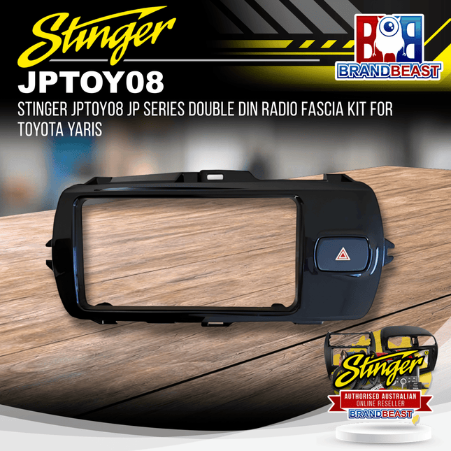 Stinger JPTOY08 JP Series 2DIN Radio Fascia Kit Suit Toyota Yaris 2018 - 2019