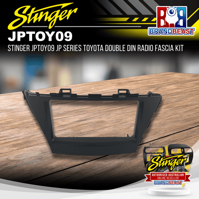 Stinger JPTOY09 JP Series Toyota Double DIN Radio Fascia Kit