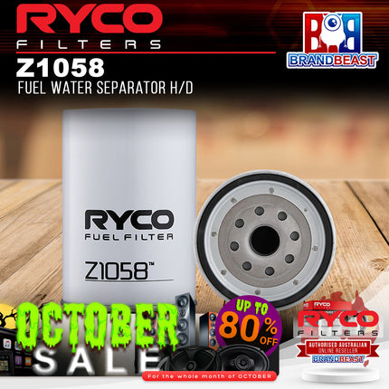 Ryco Z1058 Fuel Water Seperator