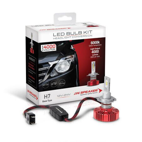 JW Speaker 990007 H7 LED Headlight Conversion Kit