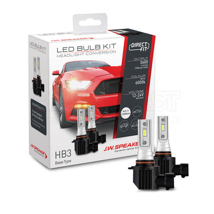 JW Speaker 999005 12/24V 6000K HB3 DirectFit LED Bulb Kit